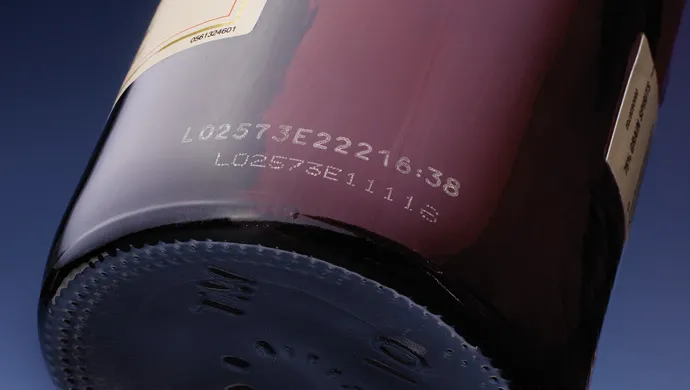 marcaje en botella 